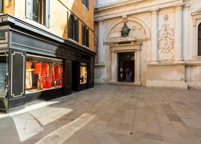 San Marco Baretteri Design 2 Min From St Lägenhet Venedig