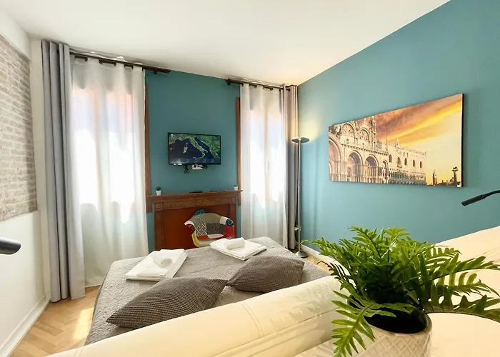 San Marco Baretteri Design 2 Min From St Lägenhet Venedig